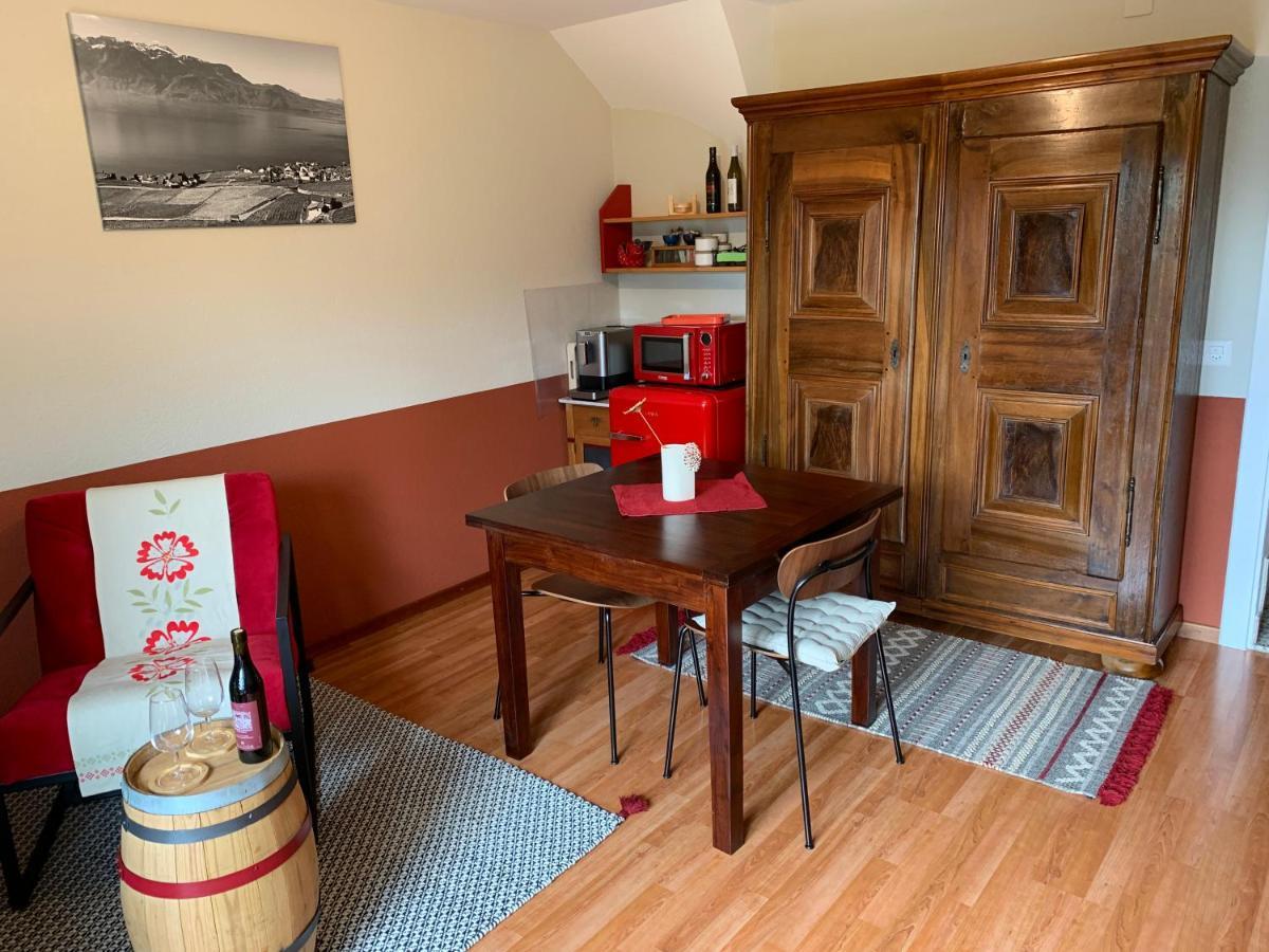 Rivaz La Gremillette Gourmande Lavaux 아파트 외부 사진
